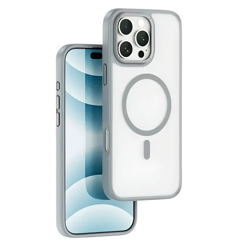 Capa Case Iphone 16 Pro Max Armor Segura Anel Magnético Wiwu Branco