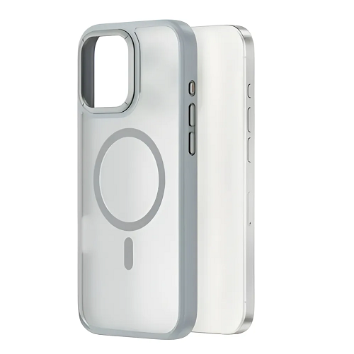 Capa Case Iphone 16 Pro Max Armor Segura Anel Magnético Wiwu Branco