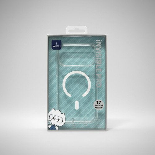Capa Case Invisible Pro Para Iphone 17 Pro Max Magsafe Wiwu Branco
