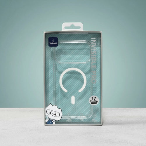 Capa Case Invisible Pro Para Iphone 17 Pro Max Magsafe Wiwu Branco
