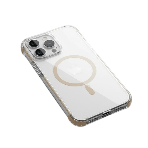 Capa Case Para Iphone 17 Pro Tela 6.3' Wiwu Hybrid Ultra Coffee Milk