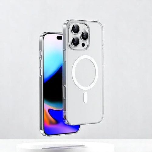 Capa Case Invisible Ultra Para Iphone 16 Pro Magsafe Wiwu Liso Transparente