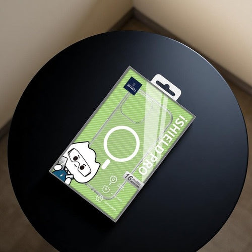 Capa Case Celular Iphone 16 Pro Max Magsafe Ishield Wiwu Transparente