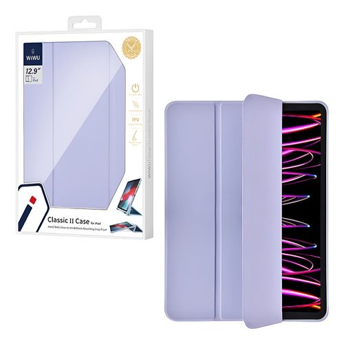 Capa Capinha Para Ipad de 10.9 /2022 Wiwu Roxo