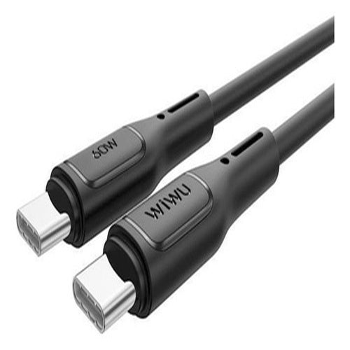 Cabo Starlink Usb-c X Usb-c 60w 100cm Preto - Wiwu