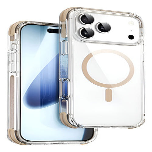 Capa Case Para Iphone 17 Pro Max Wiwu Hybrid Ultra Tpu Coffee Milk