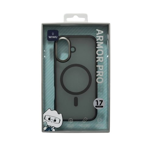 Capa Case Armor Para Iphone 17 normal de 6.3' Pro Max Magsafe Wiwu