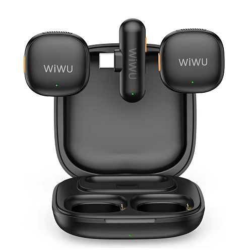 Microfone Lapela Wiwu Wm006 Bluetooth Cancelamento Ruido