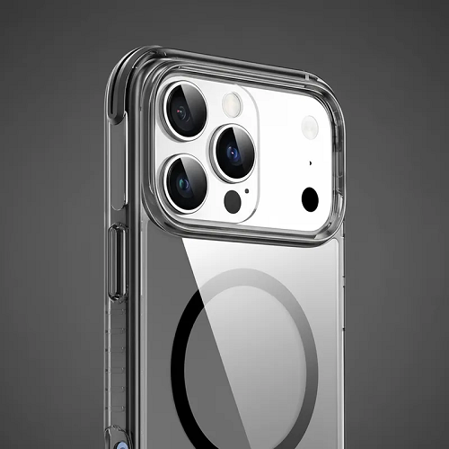 Capa Case Para Iphone 17 Pro Tela 6.3' Wiwu Hybrid Ultra Preto