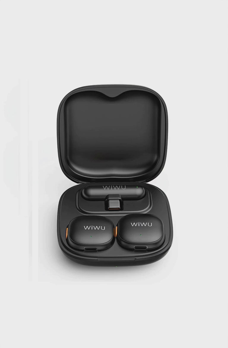 Microfone Lapela Wiwu Wm006 Bluetooth Cancelamento Ruido